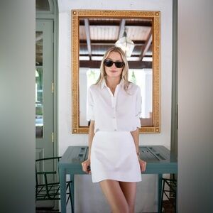 Sold out Julia Amory White Mini Skirt